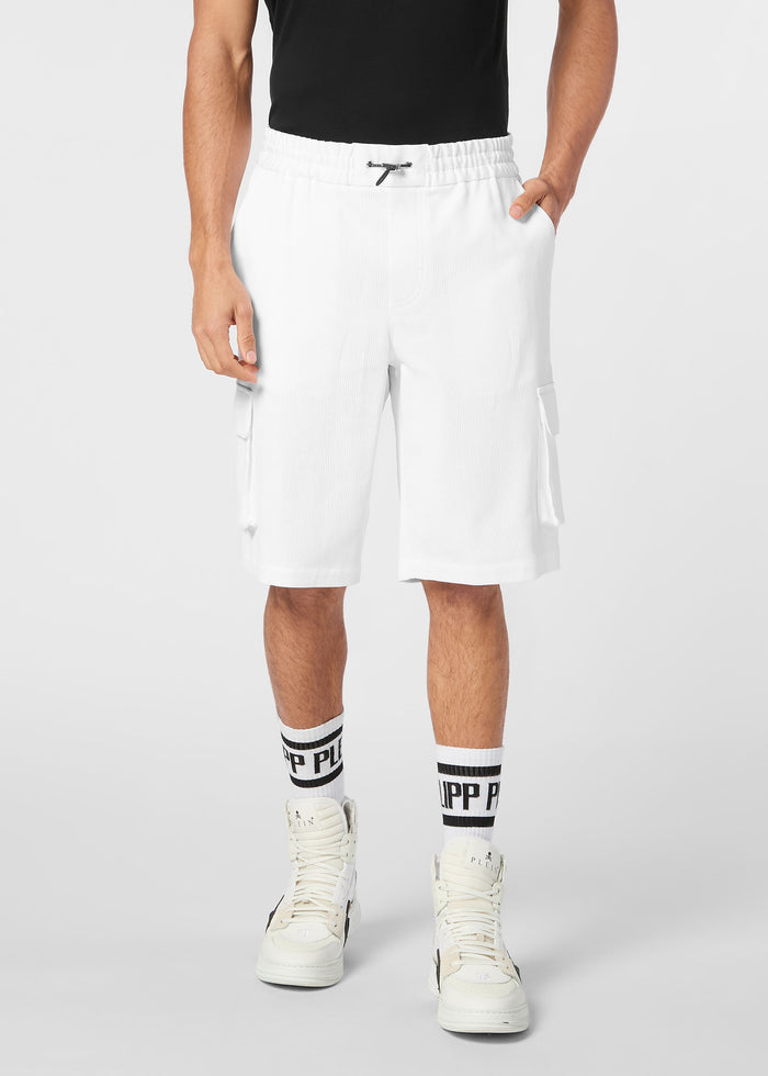 Philipp Plein Shorts Cargo Racing Club PLP-MRT1461