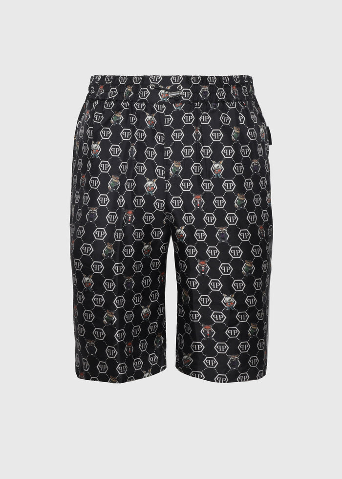 Philipp Plein Shorts monogram PLP-MRT1626