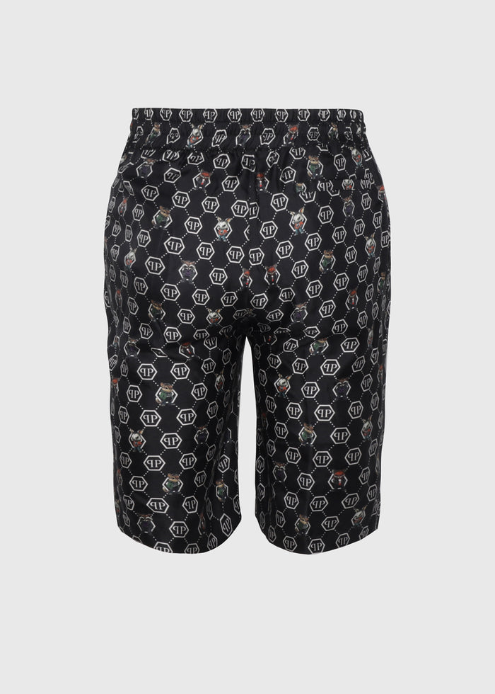 Philipp Plein Shorts monogram PLP-MRT1626