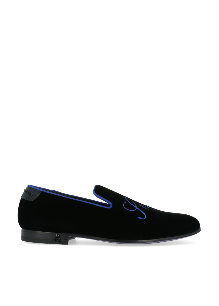 Philipp Plein Mocasines de terciopelo  PLP-MSB0712