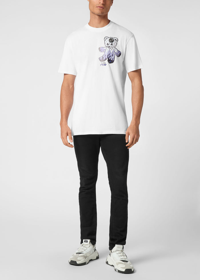 Philipp Plein Jersey T-shirt Round Neck SS Teddy B PLP-MTK8090