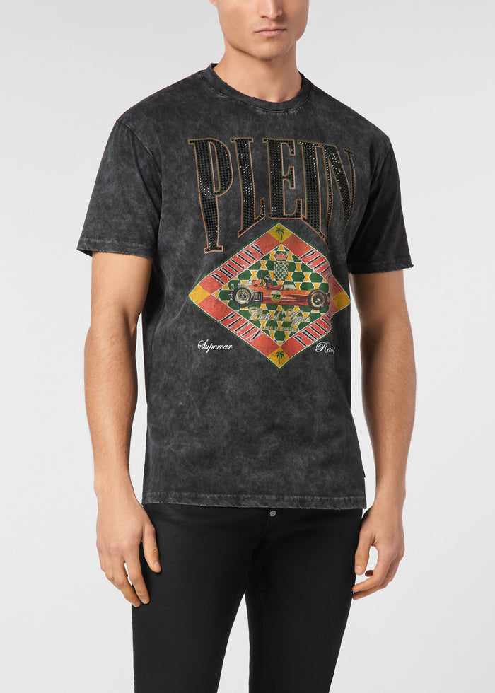 PHILIPP PLEIN T-Shirt estampada Supercar Racing  PLP-MTK8231
