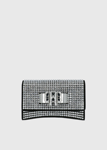 Philipp Plein Clutch Suede Crystal PLP-WBA1987