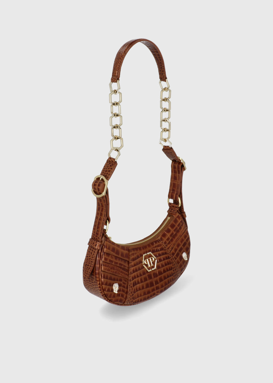 Philipp Plein Bolso Eclipse Croco Print Leath  PLP-WBA2156