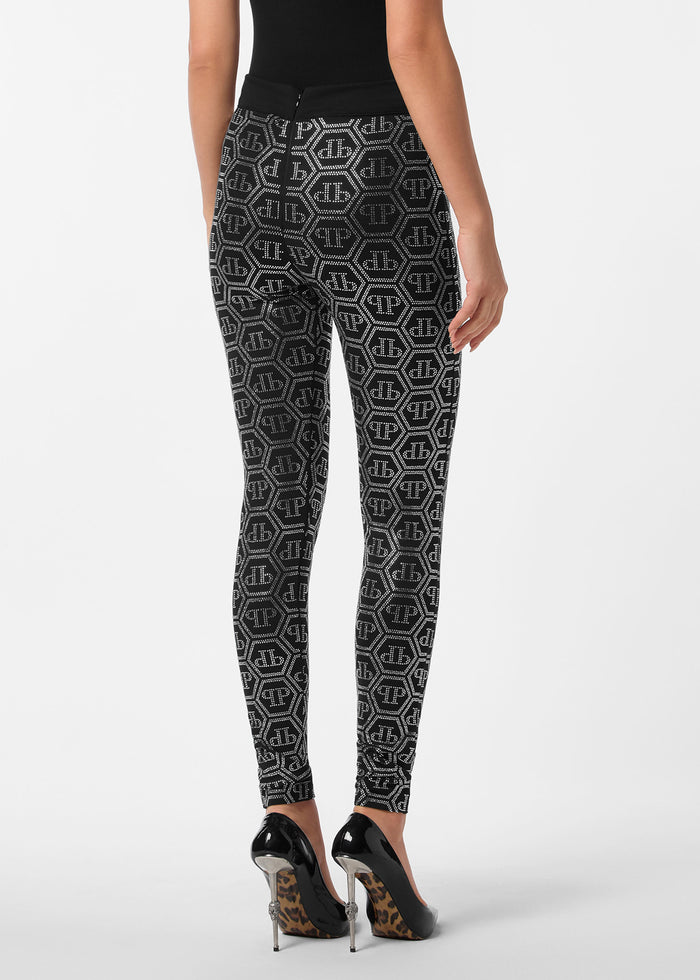 Philipp Plein Leggings monogram PLP-WJT2136