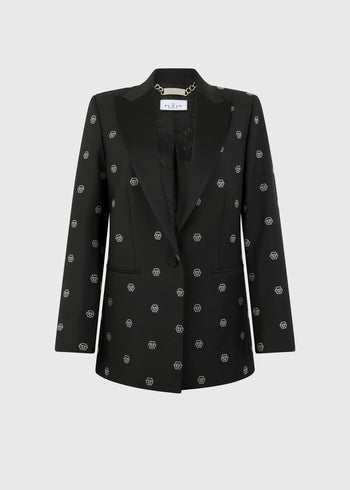 Philipp Plein Blazer monograma PLP-WRF0779