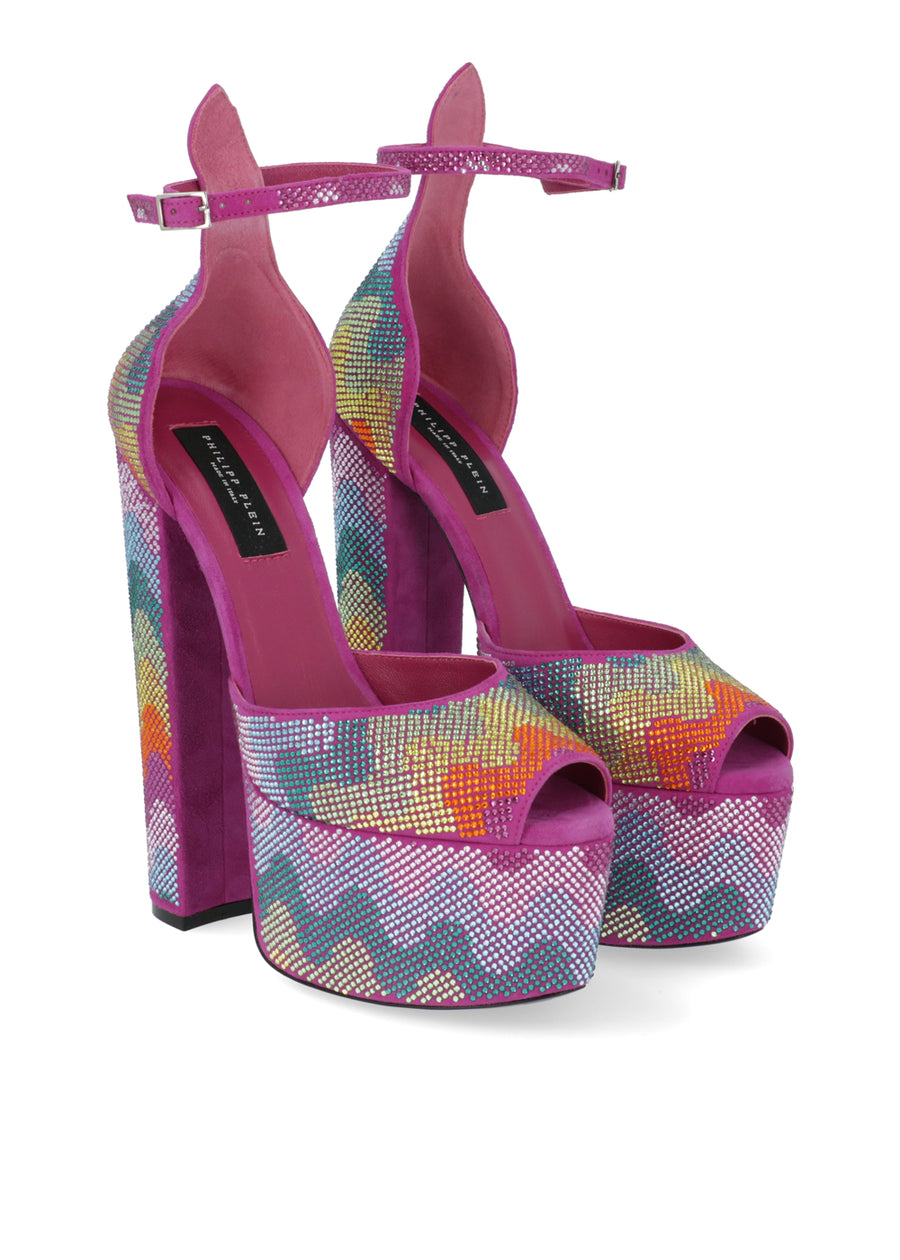 Philipp Plein Sandalias Altas  PLP-WSA0656