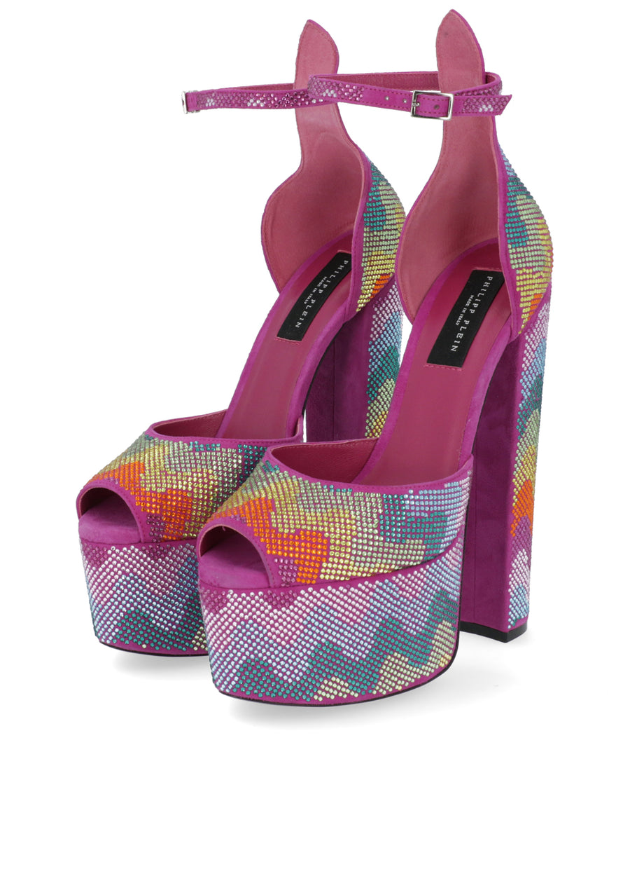 Philipp Plein Sandalias Altas  PLP-WSA0656