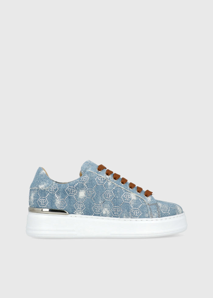Philipp Plein Sneakers Denim Monogram PLP-WSC2768