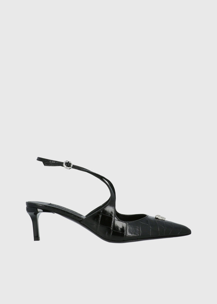 Philipp Plein Slingbacks Crossing Crocco PLP-WSD0651