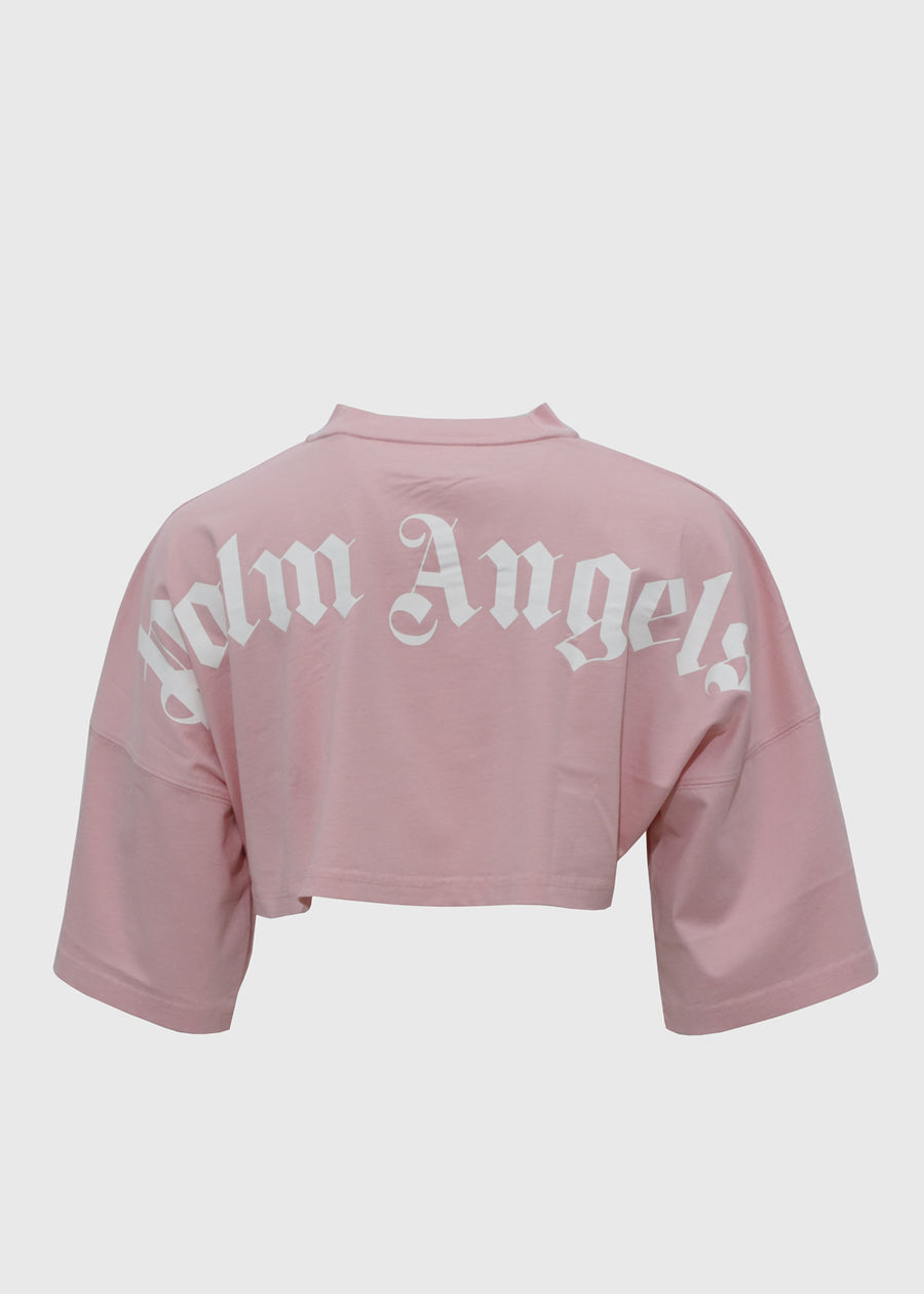 PALM ANGELS Camiseta cropp PNG-PWAA054S