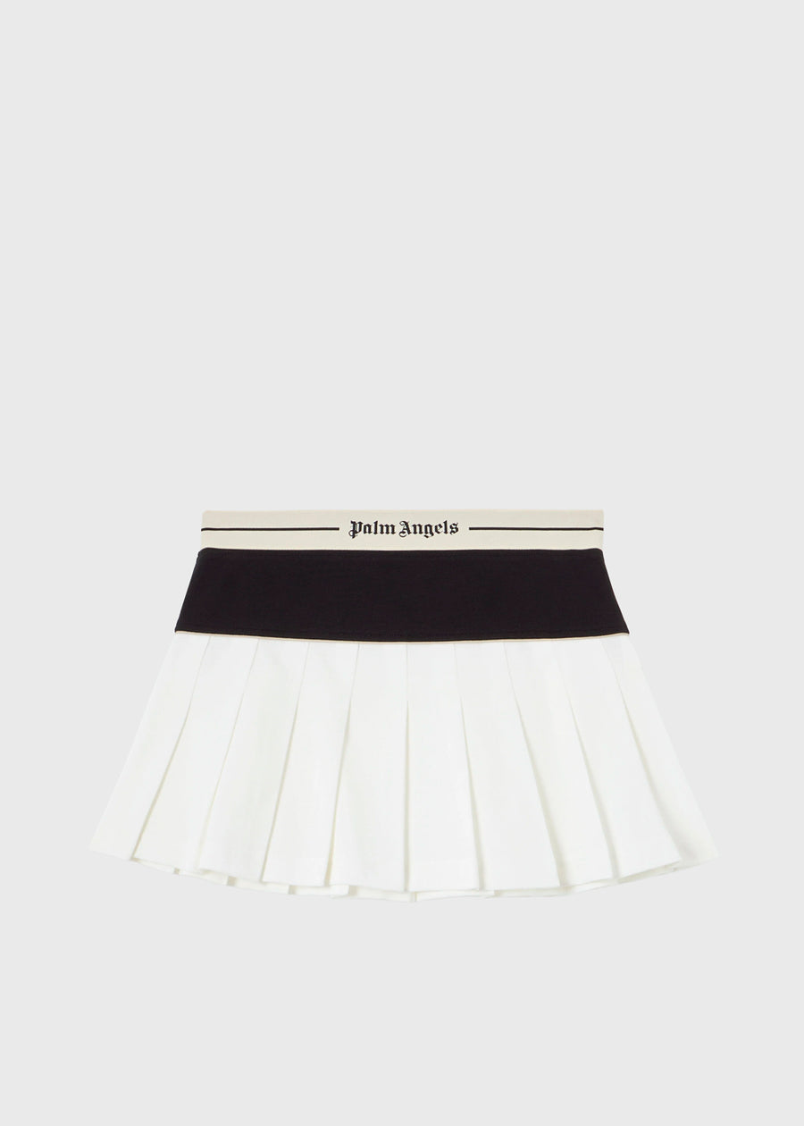 PALM ANGELS Falda tableada PNG-PWCC095S