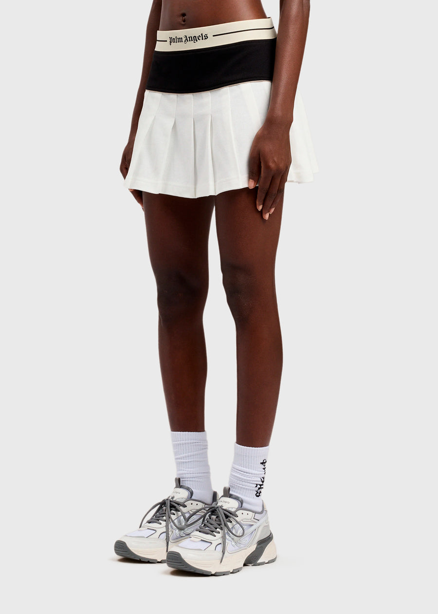 PALM ANGELS Falda tableada PNG-PWCC095S