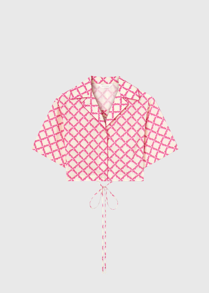 Palm Angels Camisa Crisscrossed PNG-PWGG007S