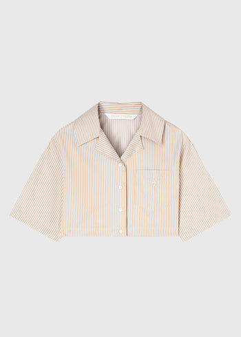 PALM ANGELS Camisa Crop PNG-PWGG008S