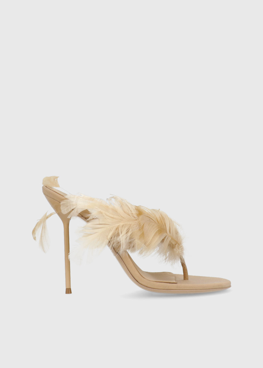 PARIS TEXAS Sandalia LIDIA FEATHER PTX-PX1821