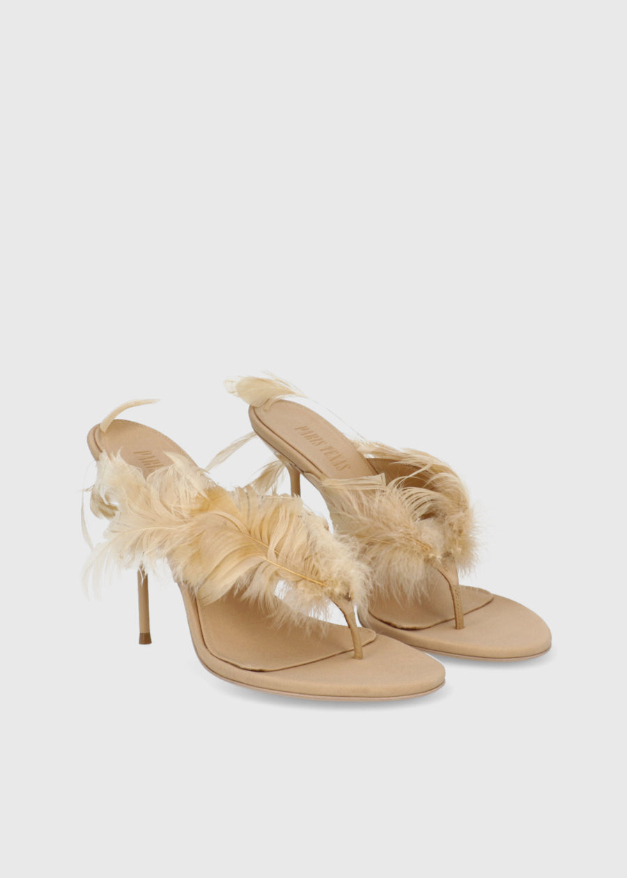 PARIS TEXAS Sandalia LIDIA FEATHER PTX-PX1821