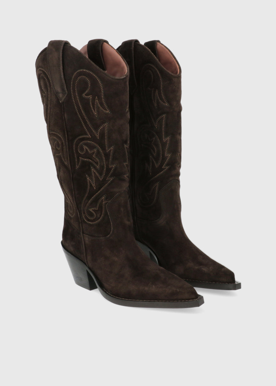 PARIS TEXAS Bota Vaquera Bordada Dakota PTX-PX1902