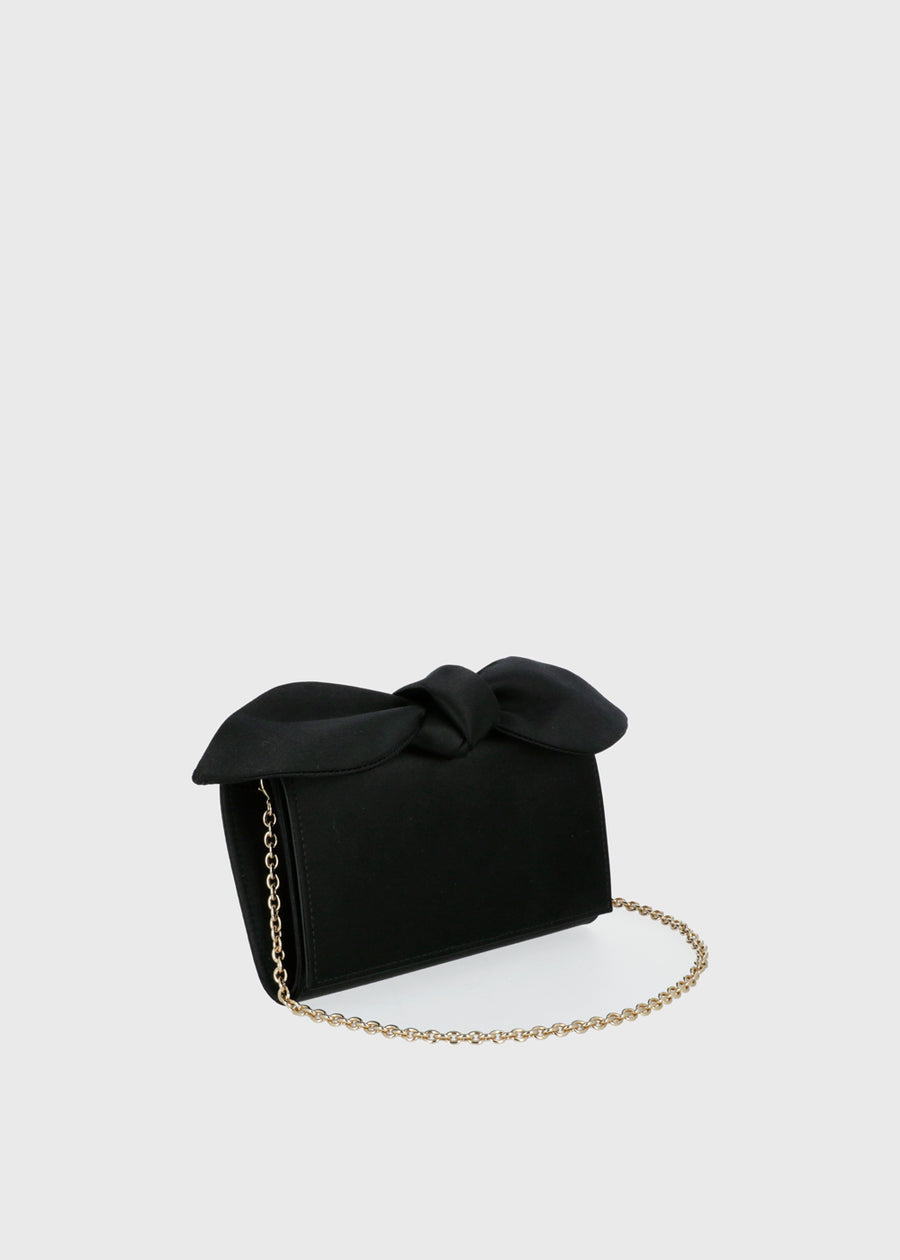 Aquazzura Clutch Bow Tie Mini QZR-BOWTIEMB