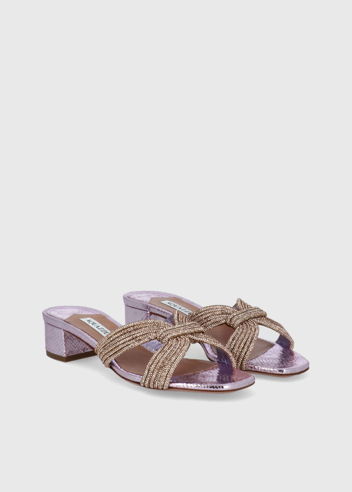 Aquazzura Sandalia Crystal Muse QZR-CRMUSA35