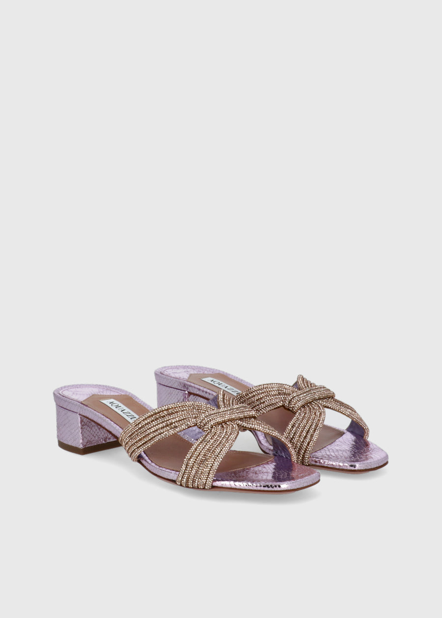 Aquazzura Sandalia Crystal Muse QZR-CRMUSA35