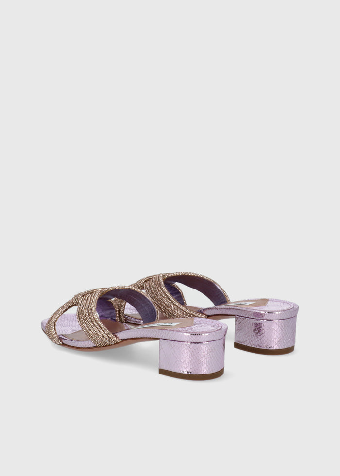 Aquazzura Sandalia Crystal Muse QZR-CRMUSA35