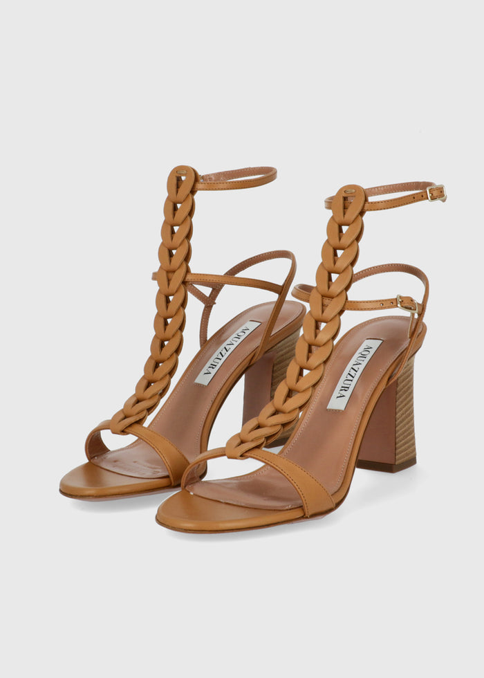 Aquazzura Sandalias Altas Destiny Gladiator  QZR-DESGLASA