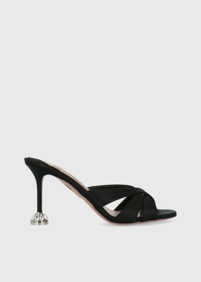 Aquazzura Sandalias Altas KISS ME QUICK CRYSTAL  QZR-KIQUICRM