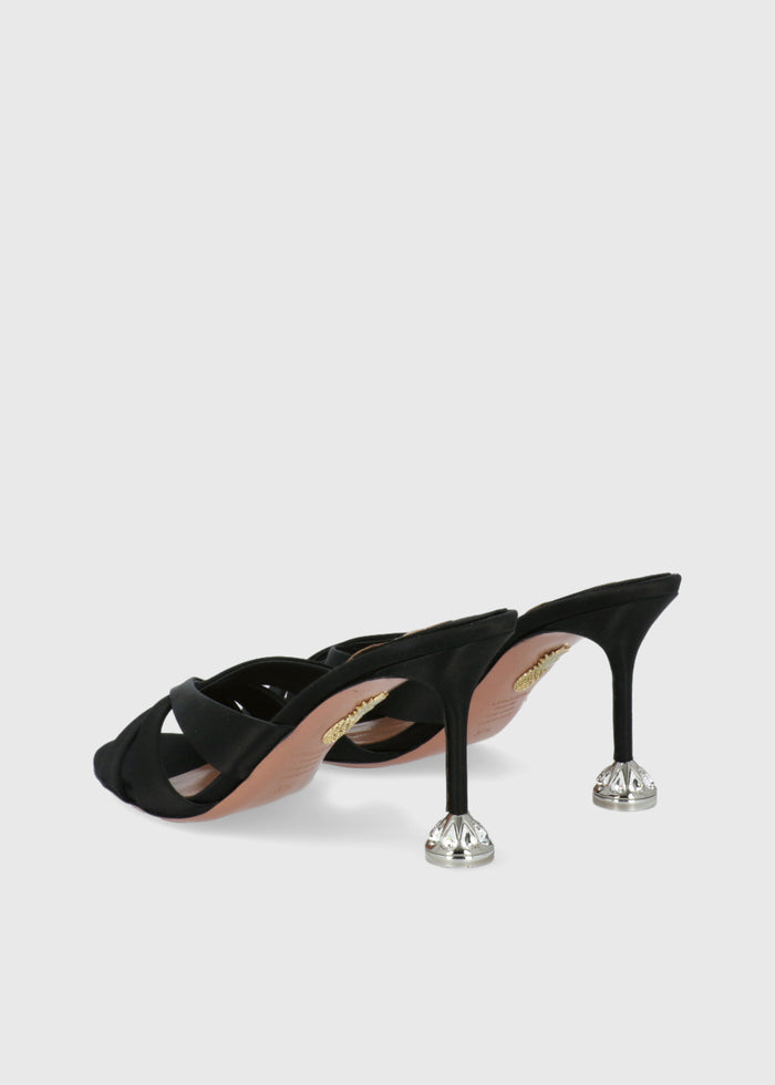 Aquazzura Sandalias Altas KISS ME QUICK CRYSTAL  QZR-KIQUICRM