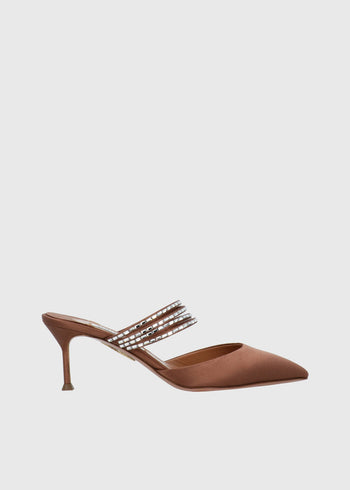 Aquazzura Luces Mules de lujo GRAN VIA QZR-LUCEMU65
