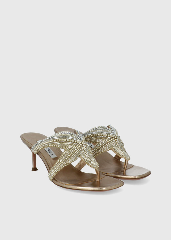 Aquazzura Sandalia alta Reef Star QZR-REEFSTSA