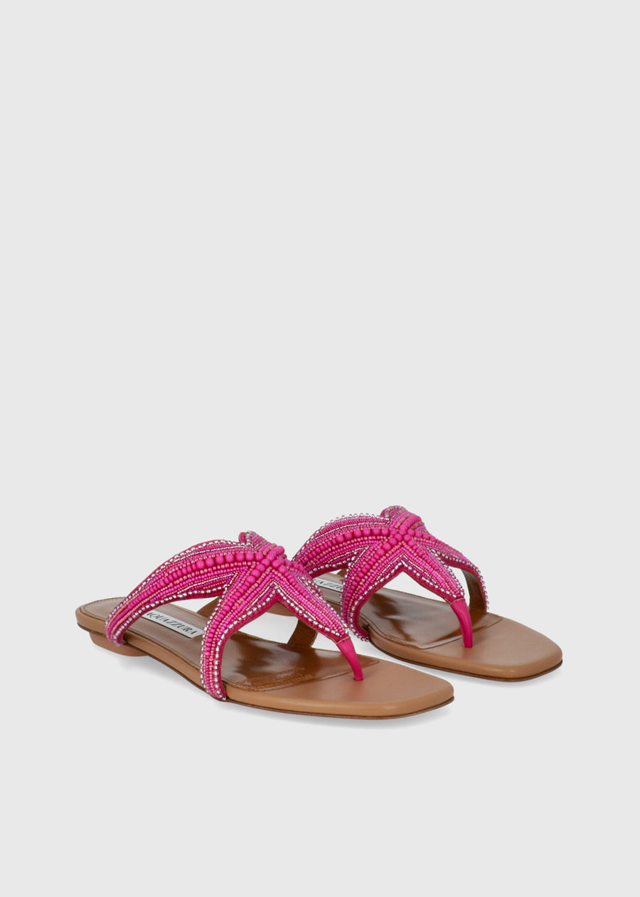 Aquazzura Sandalia  QZR-REEFSTSF