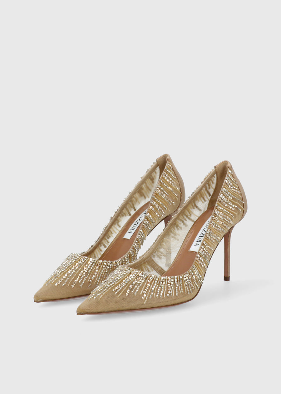 Aquazzura Zapatilla Soft Sky  QZR-SOSKPU85