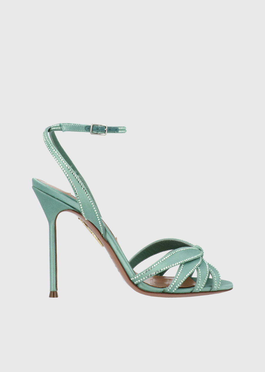 Aquazzura Sandalia Soulmate Crystal QZR-SOUCS105