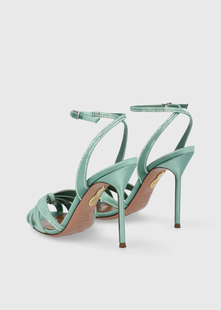 Aquazzura Sandalia Soulmate Crystal QZR-SOUCS105