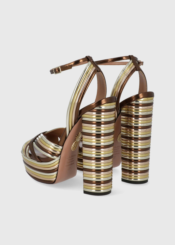 Aquazzura Sandalias de plataforma Sundance 140 QZR-SUNDANCP