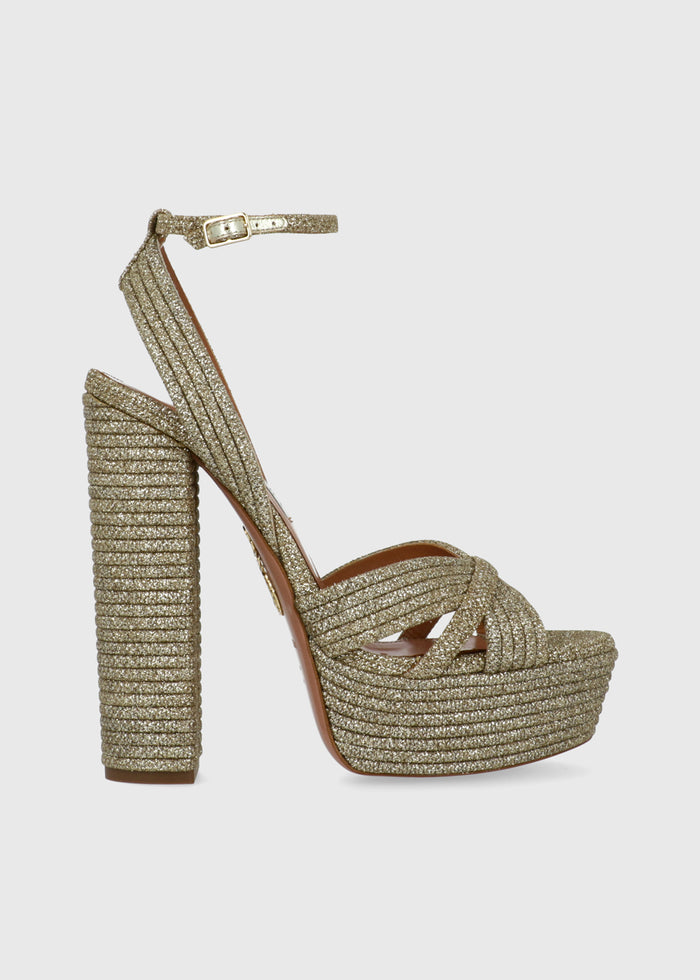 Aquazzura Sandalias de plataforma Sundance 140 QZR-SUNDANCP