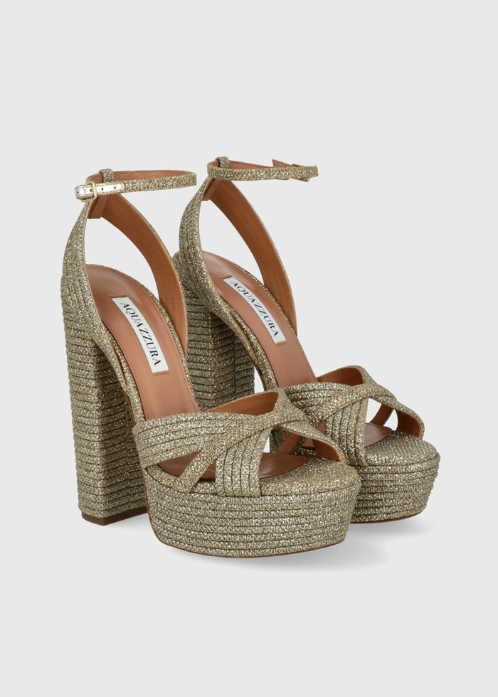 Aquazzura Sandalias de plataforma Sundance 140 QZR-SUNDANCP