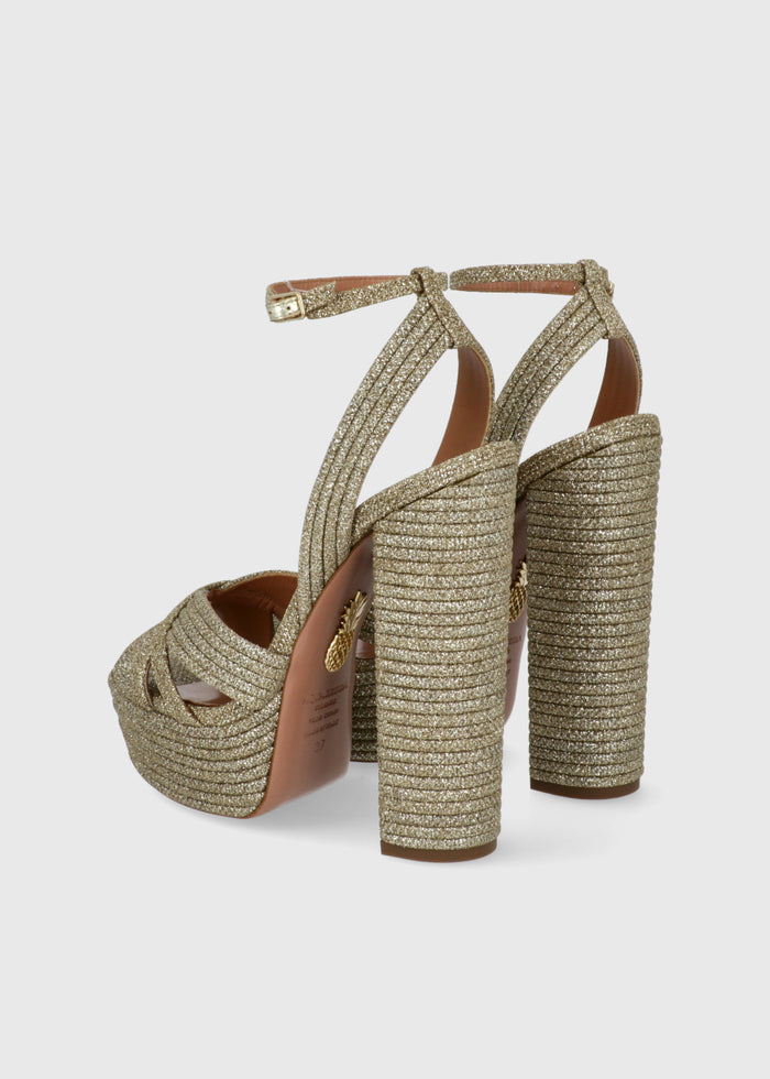 Aquazzura Sandalias de plataforma Sundance 140 QZR-SUNDANCP