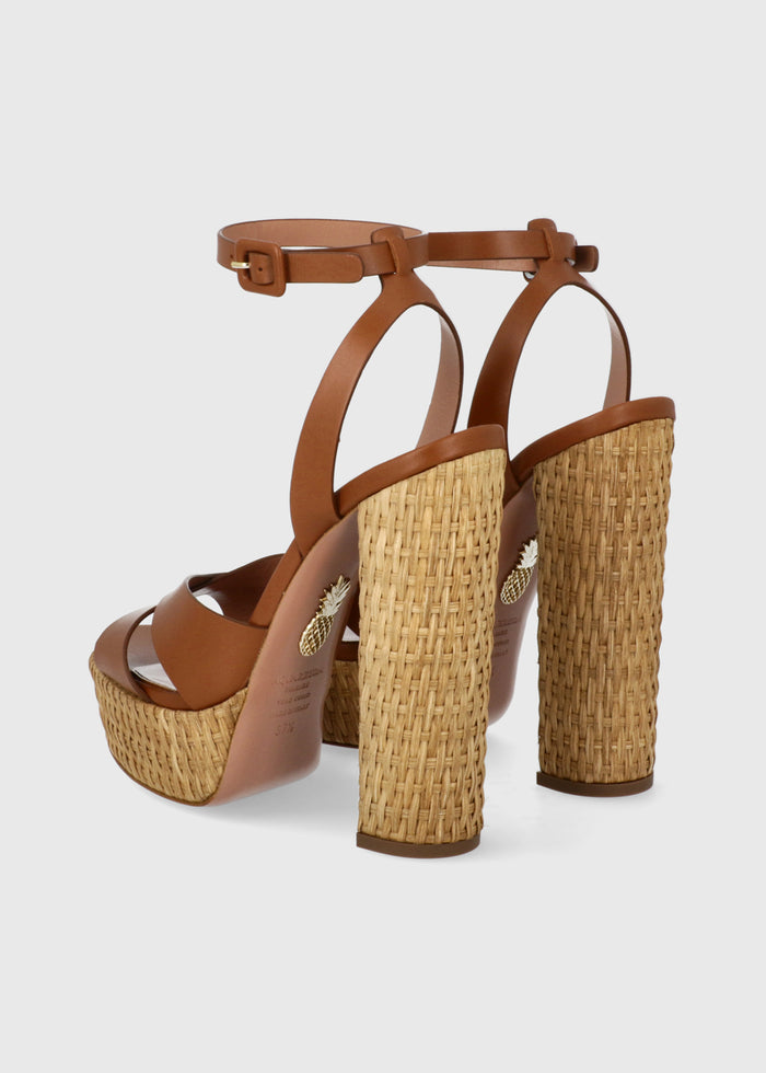 Aquazzura Sandalia Plataforma Sunseeker QZR-SUNSANPL