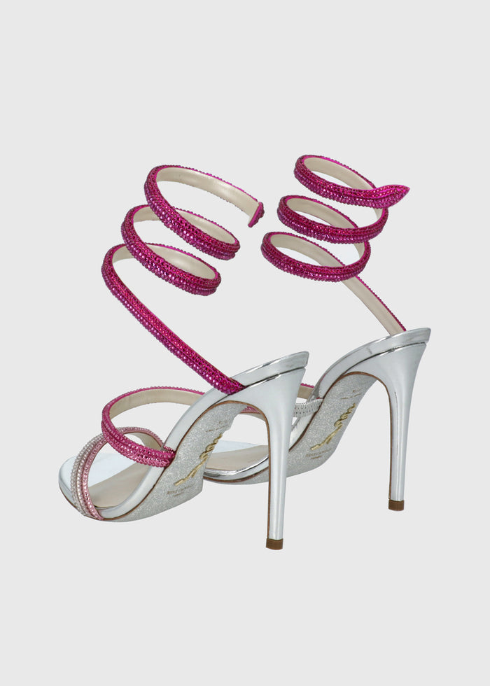 René Caovilla Sandalia Alta Cleo RNC-12070