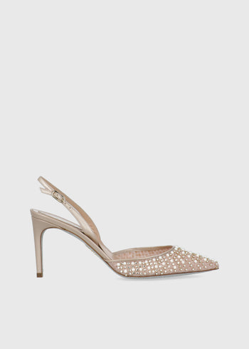 René Caovilla Zapatilla Slingback Aretha RNC-12391
