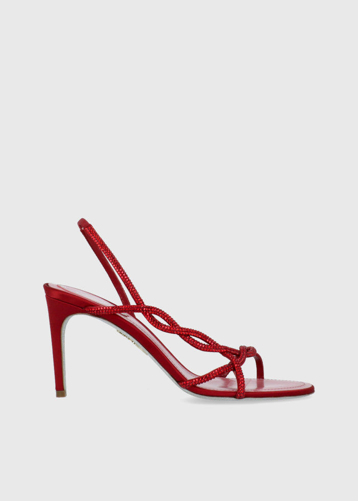 René Caovilla Sandalia Trenzada RNC-12472