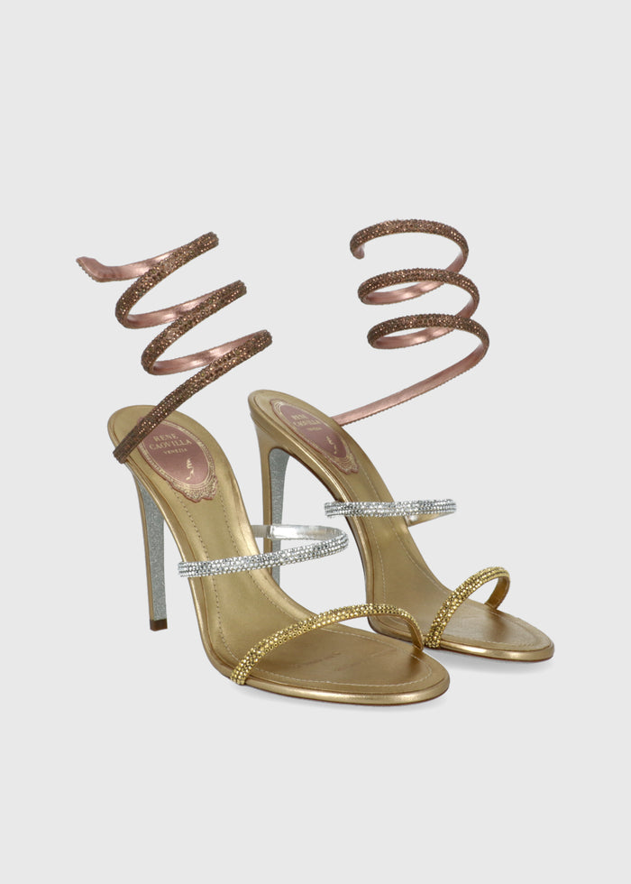 René Caovilla Sandalia Alta Cleo RNC-12503