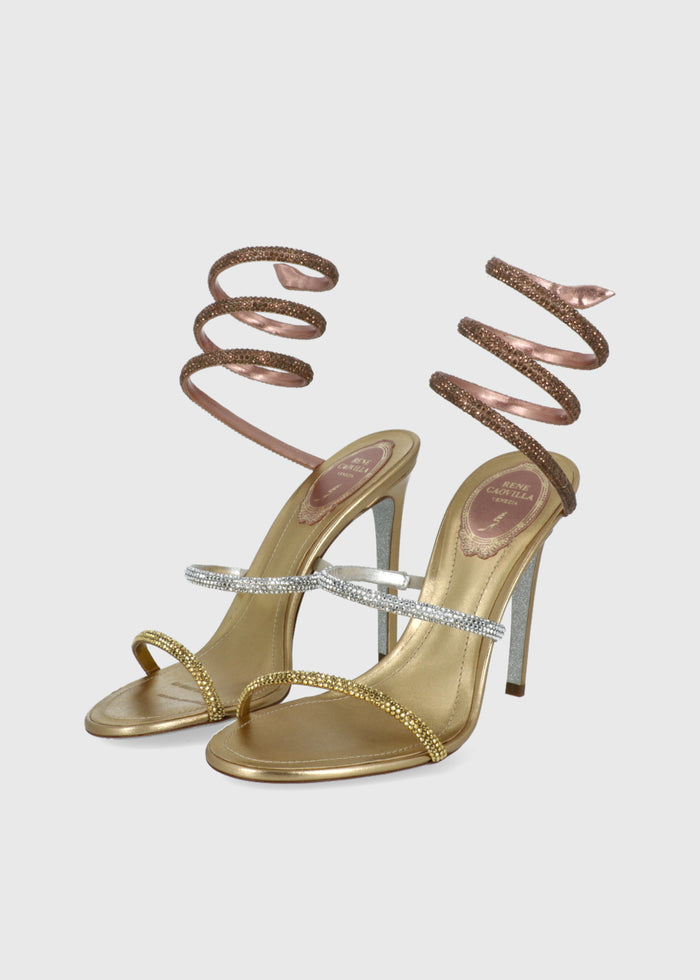 René Caovilla Sandalia Alta Cleo RNC-12503