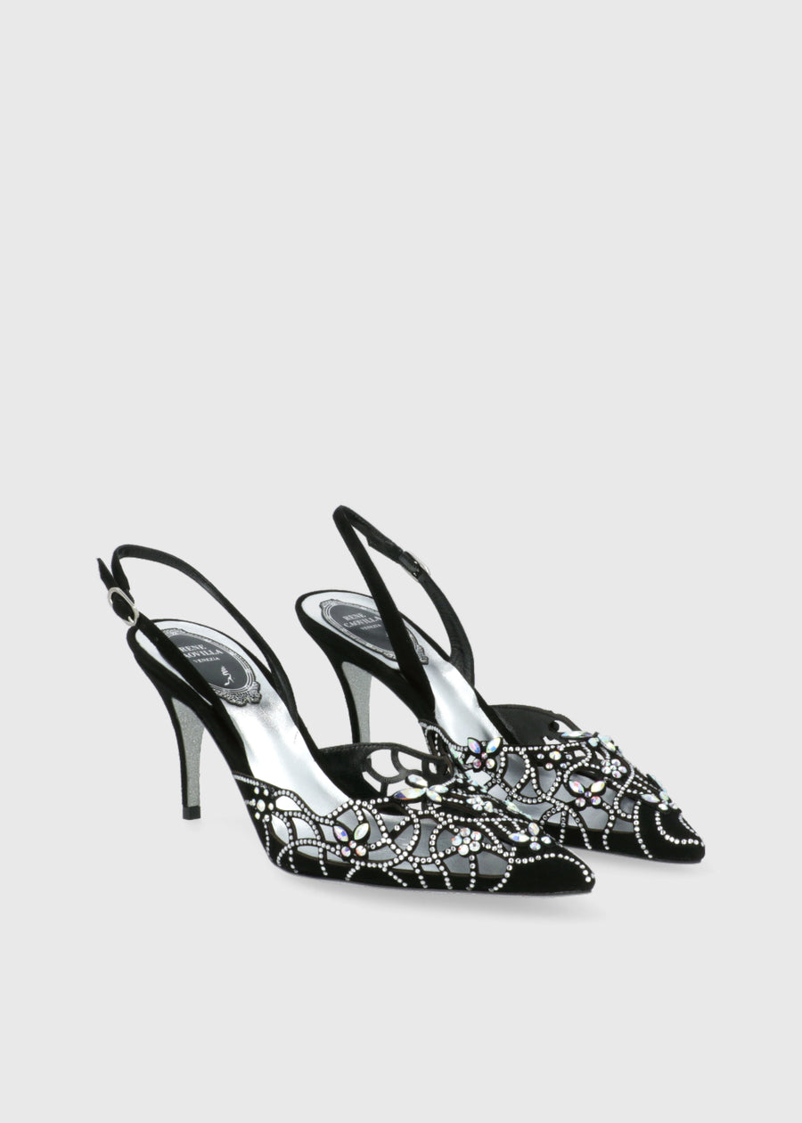 RENE CAOVILLA Zapatilla Eden Champagne RNC-12800