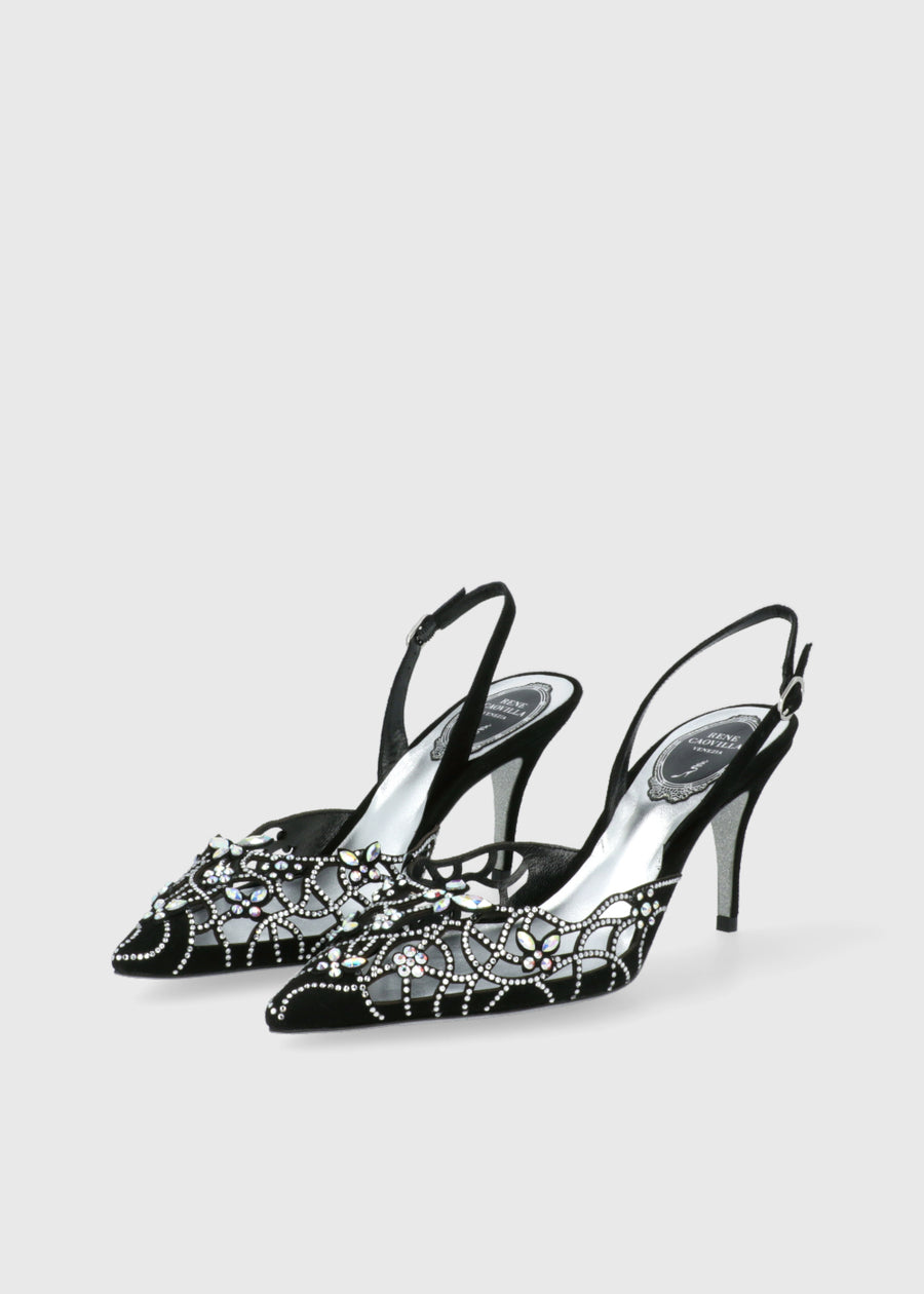 RENE CAOVILLA Zapatilla Eden Champagne RNC-12800