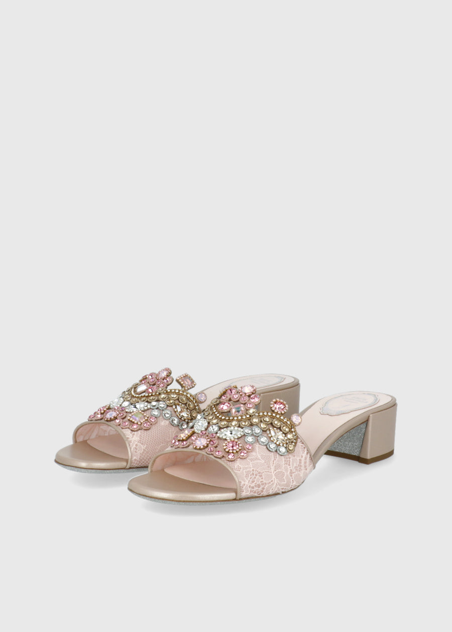 René Caovilla Sandalia Mules Veneziana RNC-9627