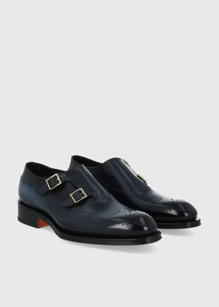 Santoni Zapatos Monk Strap SNT-MCCR1915