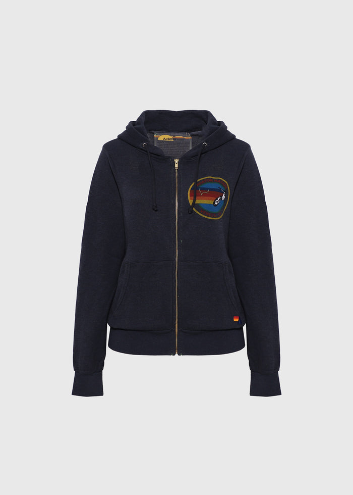 Aviator Nation Sudadera con cremallera VTN-HDPANZ